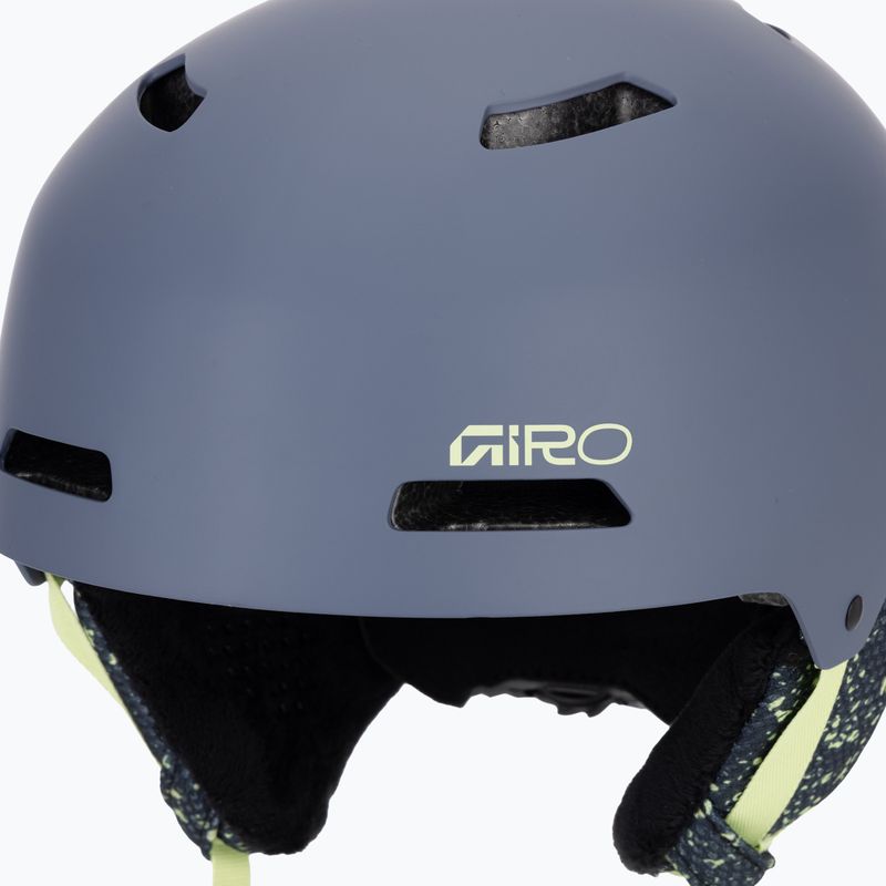 Kinder-Skihelm Giro Crue matte indigo 7