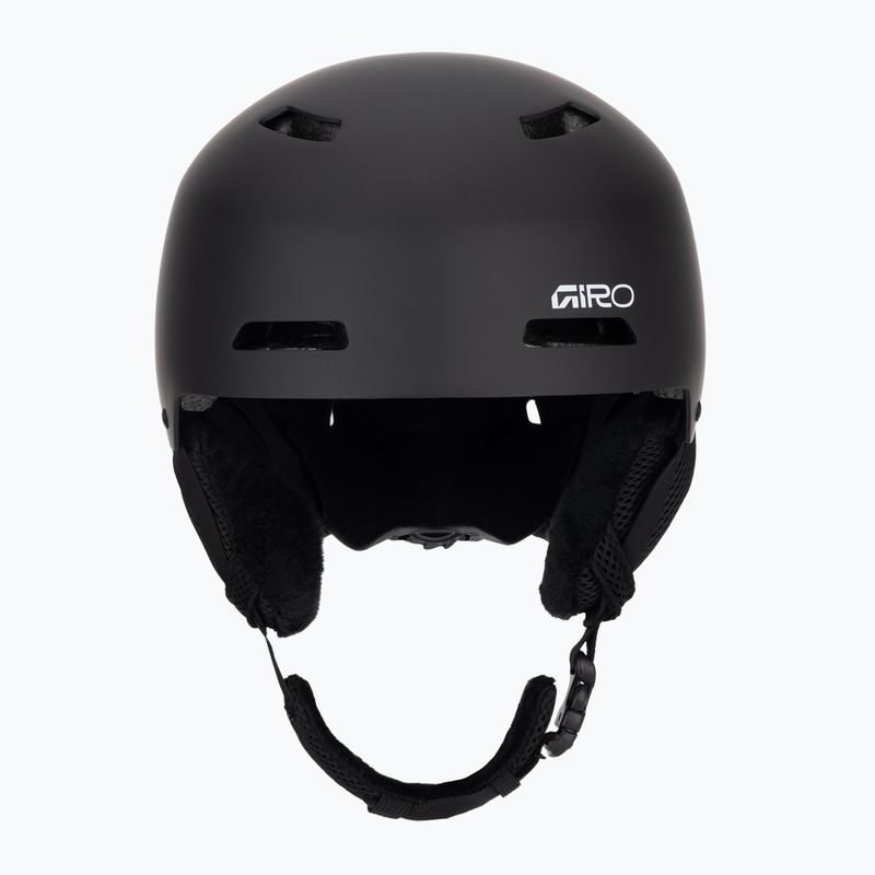 Kinder-Skihelm Giro Crue matte black 2