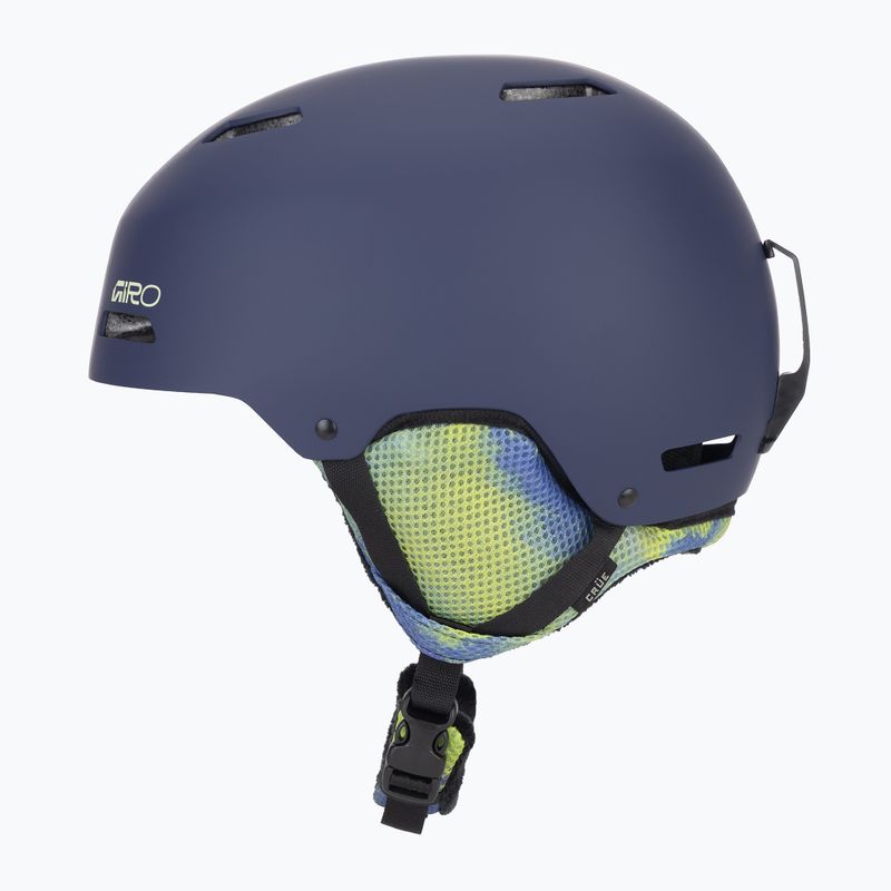 Kinder-Skihelm Giro Crue matte blue 3