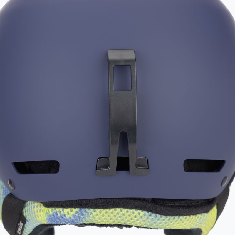 Kinder-Skihelm Giro Crue matte blue 8