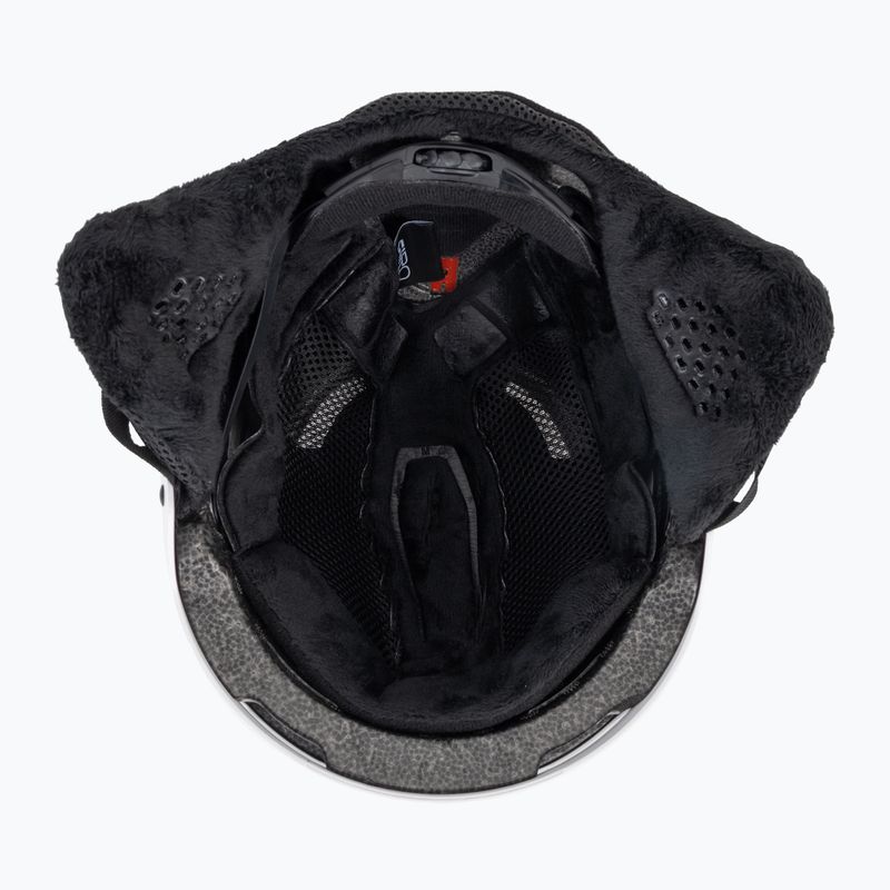 Kinder-Skihelm Giro Crue matte white 5