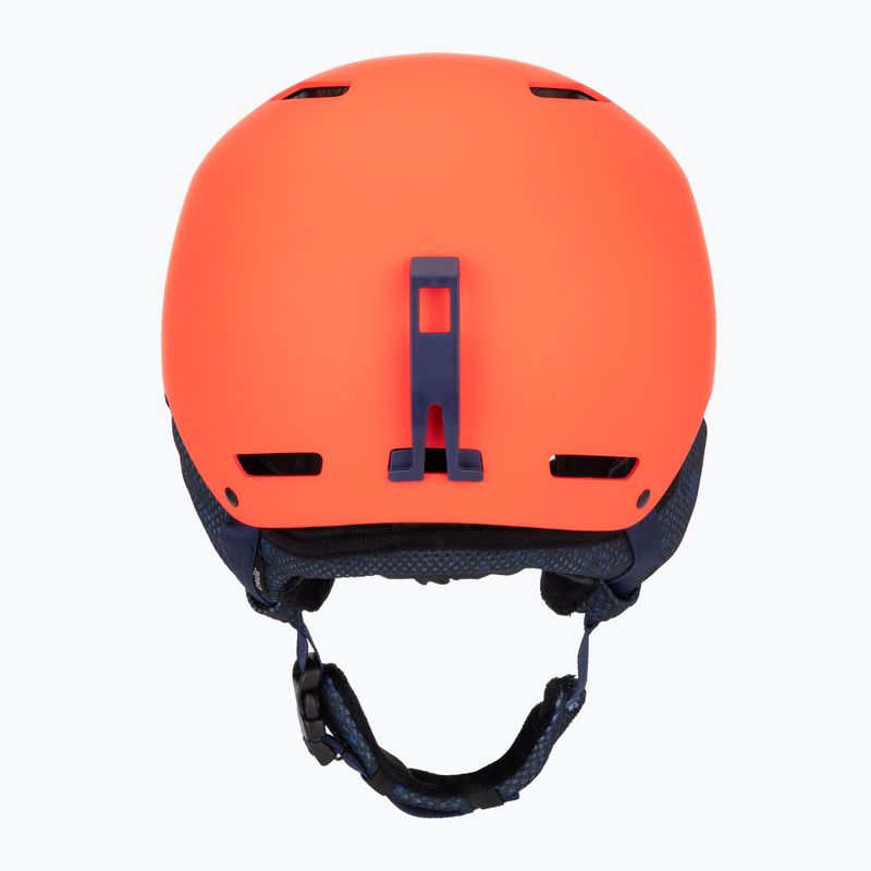 Kinder-Skihelm Giro Crue matte orange 4