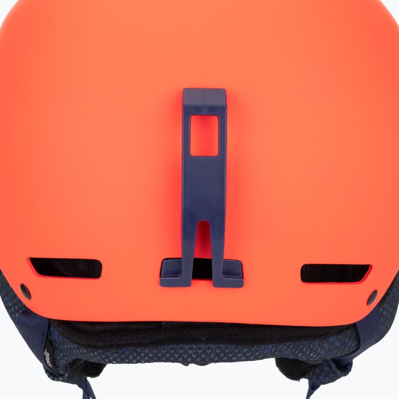 Kinder-Skihelm Giro Crue matte orange 8