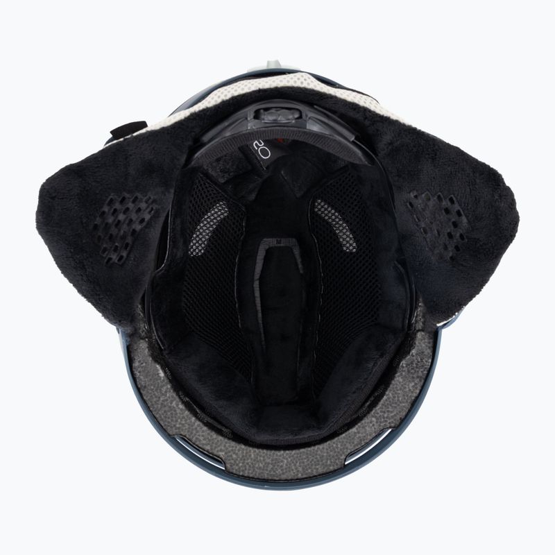 Kinder-Skihelm Giro Crue matte dark blue namuk 5