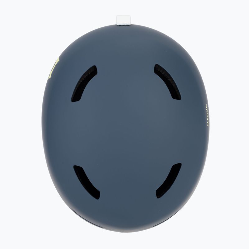 Kinder-Skihelm Giro Crue matte dark blue namuk 6