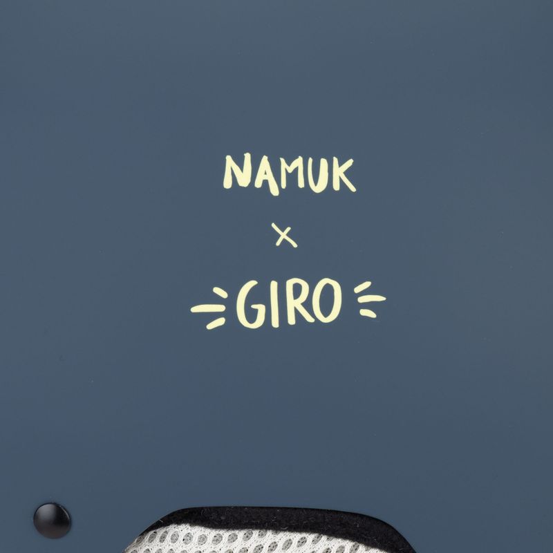 Kinder-Skihelm Giro Crue matte dark blue namuk 8