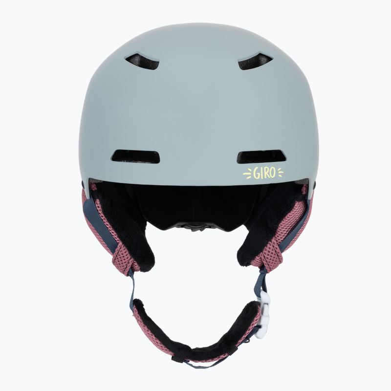 Kinder-Skihelm Giro Crue matte light blue namuk 2