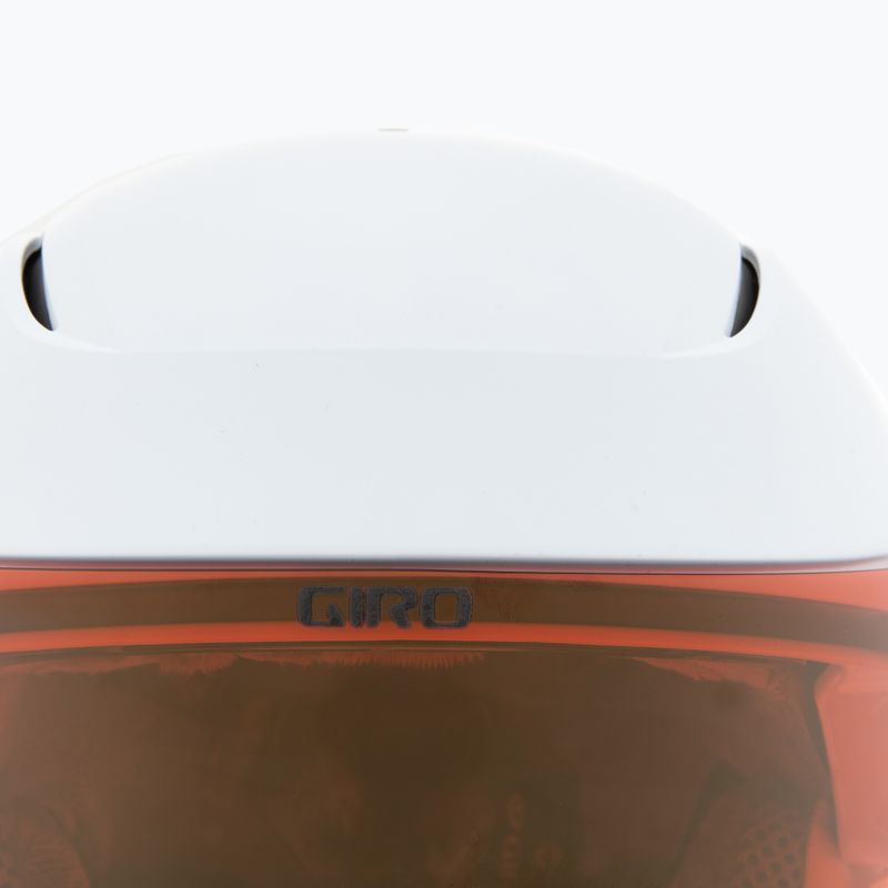 Damen-Skihelm Giro Aria Spherical Mips W matte white/vivid copper 5