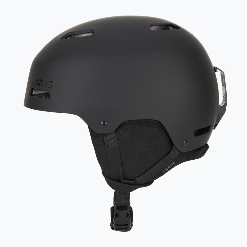 Skihelm Giro Ledge FS matte black 3