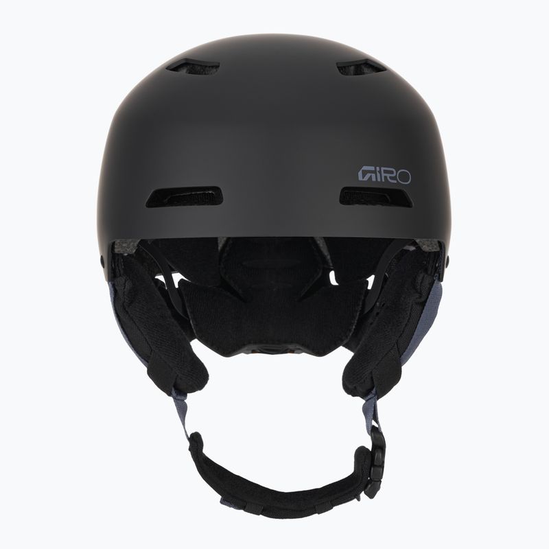 Skihelm Giro Ledge FS matte black dark indigo 2