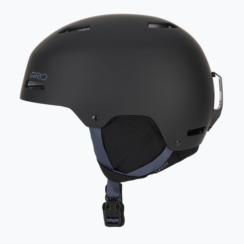 Skihelm Giro Ledge FS matte black dark indigo 3