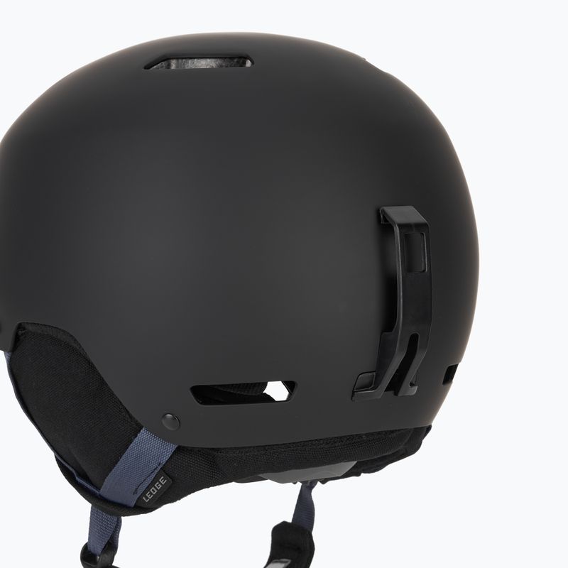 Skihelm Giro Ledge FS matte black dark indigo 7
