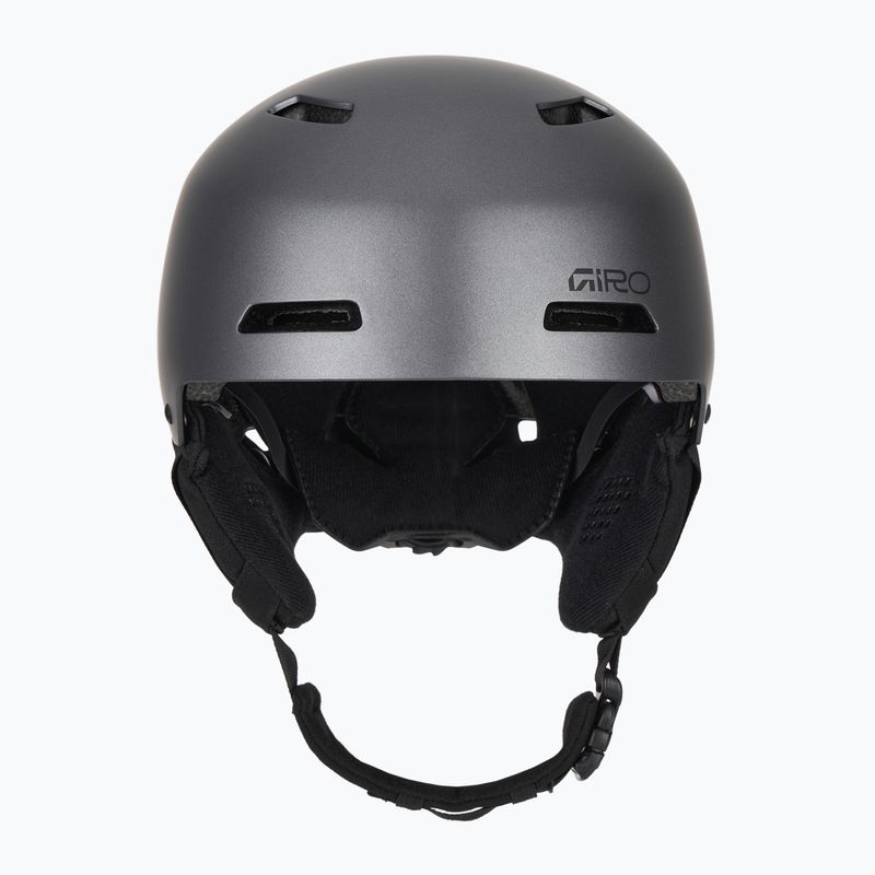 Skihelm Giro Ledge FS matte graphite 2