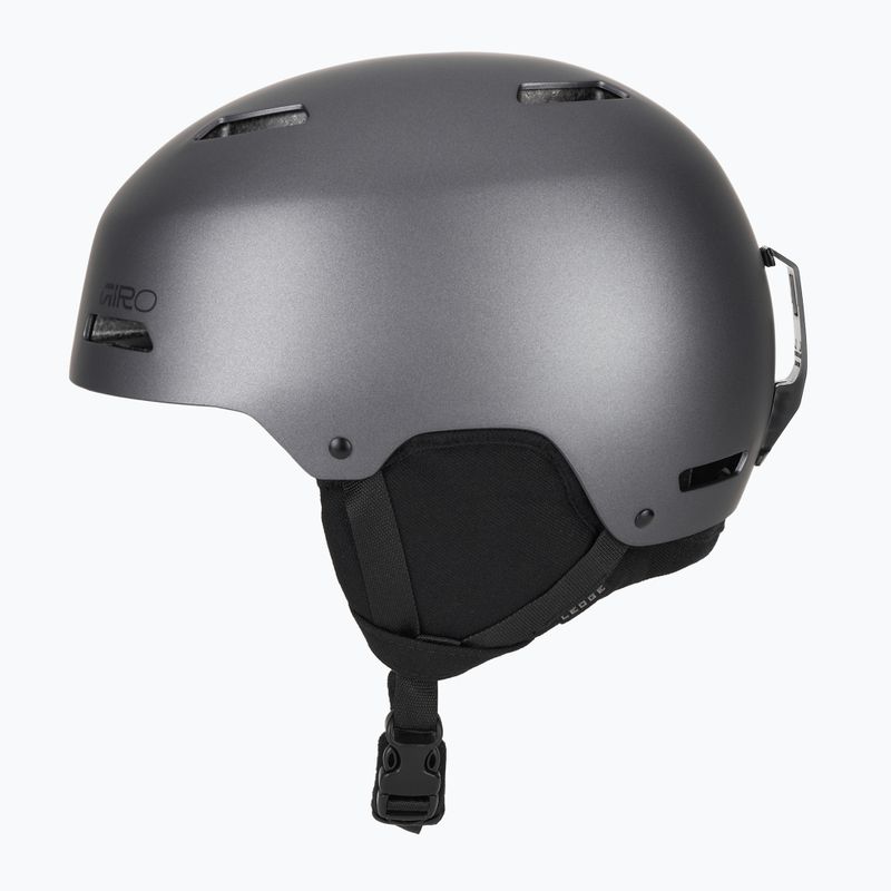 Skihelm Giro Ledge FS matte graphite 3