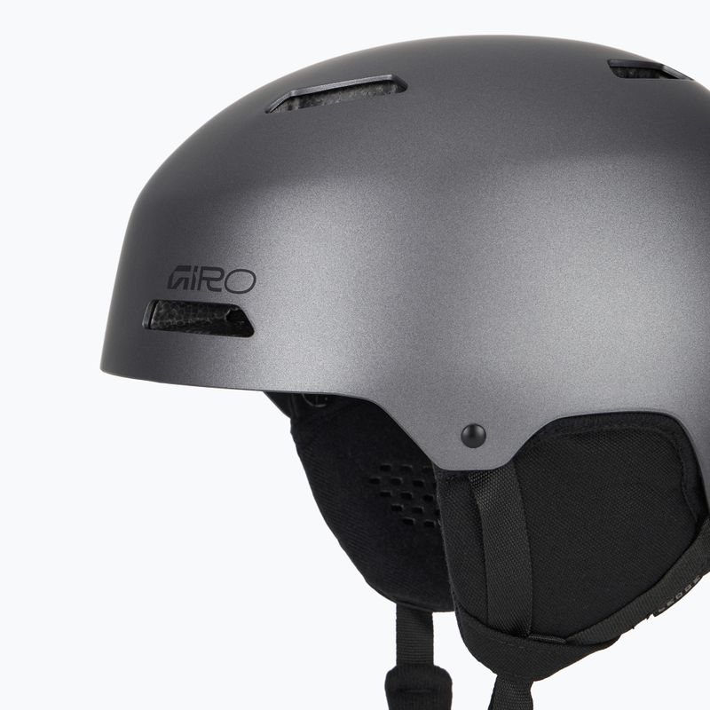 Skihelm Giro Ledge FS matte graphite 7