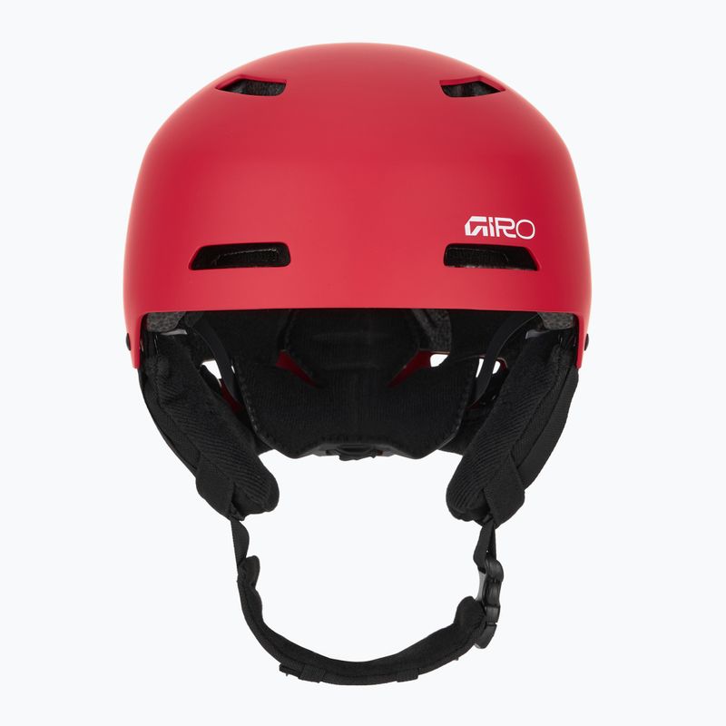Skihelm Giro Ledge FS matte red 2