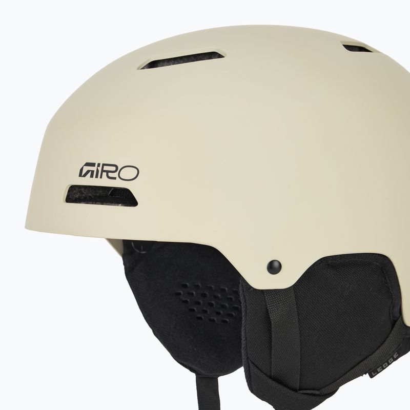 Skihelm Giro Ledge FS matte stone 7