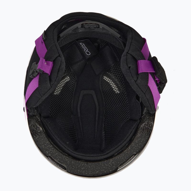 Skihelm Giro Ledge FS matte white pink 5