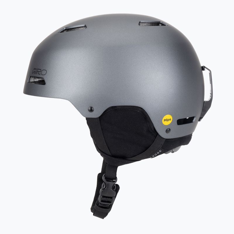 Skihelm Giro Ledge FS MIPS Matte graphite 3