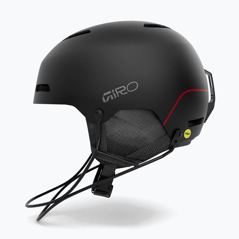 Skihelm Giro Ledge SL Mips matte black 2
