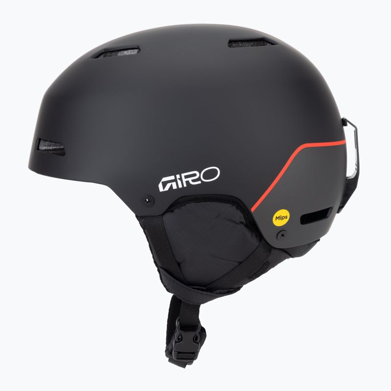 Skihelm Giro Ledge SL Mips matte black 3