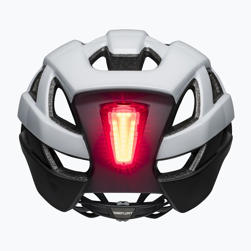 Bell Falcon XR Led Integrated MIPS Fahrradhelm matt glänzend weiß/schwarz 3