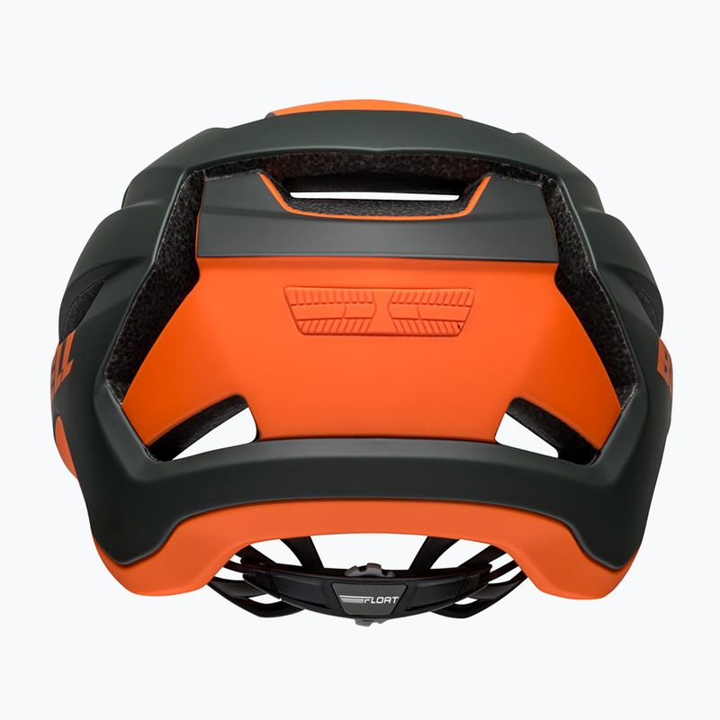 Fahrradhelm Bell 4Forty Air Integrated MIPS matt dunkelgrün/orange 3