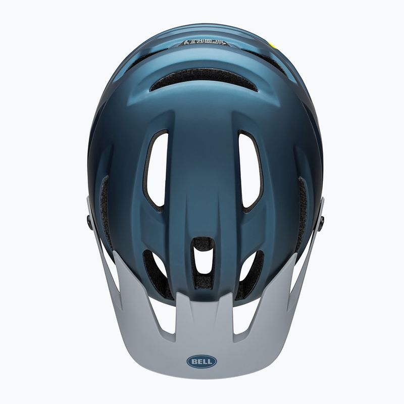 Fahrradhelm Bell 4Forty glänzend blau/grau 4