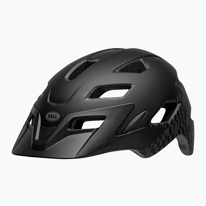 Bell Sidetrack Jr mattschwarzer Kinderfahrradhelm