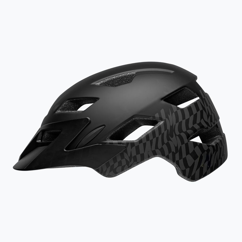 Bell Sidetrack Jr mattschwarzer Kinderfahrradhelm 2