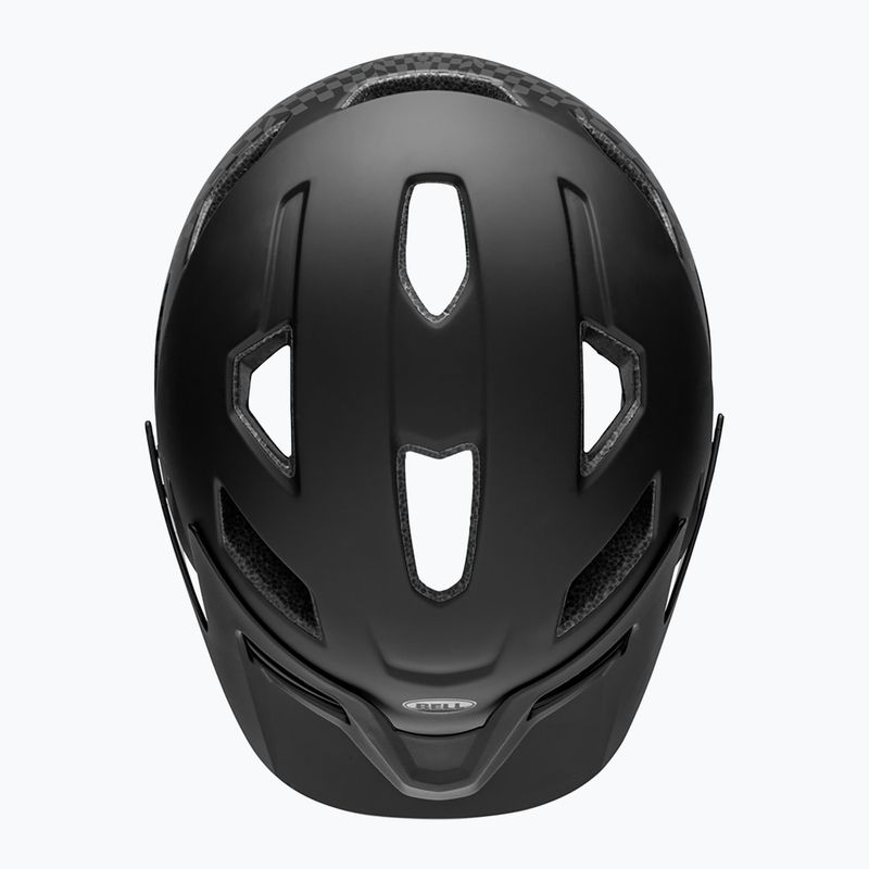 Bell Sidetrack Jr mattschwarzer Kinderfahrradhelm 4