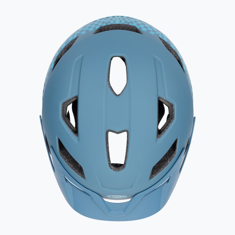 Bell Sidetrack Jr matt blau Kinder Fahrradhelm 6