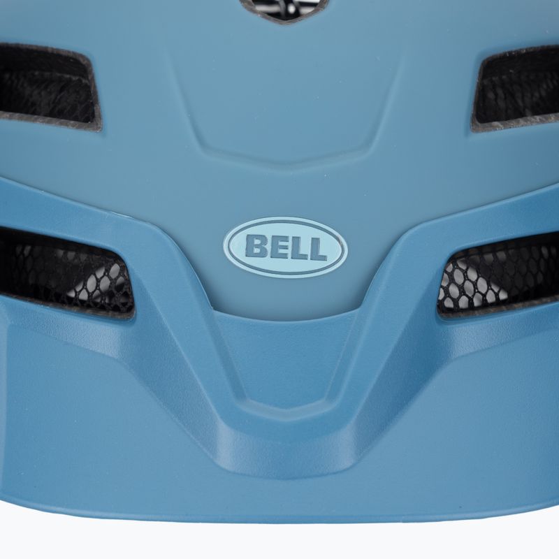 Bell Sidetrack Jr matt blau Kinder Fahrradhelm 7