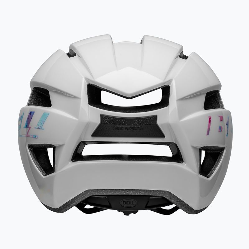 Bell Sidetrack II Integrated MIPS Jr Kinder Fahrradhelm glänzend weiß 3