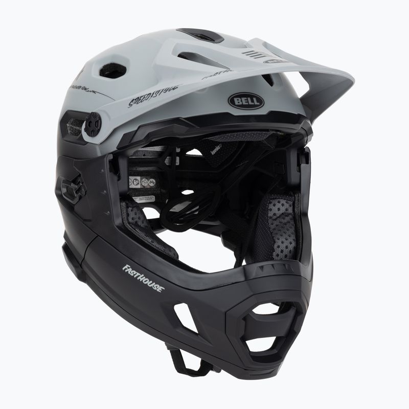 Bell FF Super DH MIPS Spherical matt grau/schwarz Fahrradhelm