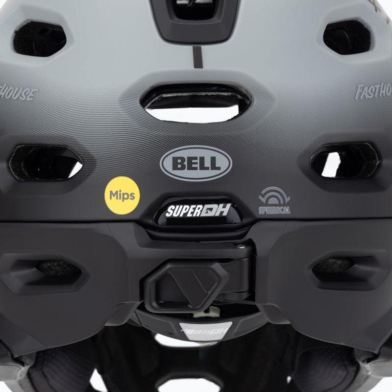 Bell FF Super DH MIPS Spherical matt grau/schwarz Fahrradhelm 7