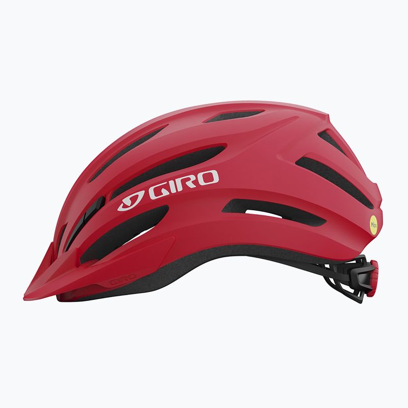 Giro Register II Integrated MIPS matt leuchtend rot/weiß Fahrradhelm 7
