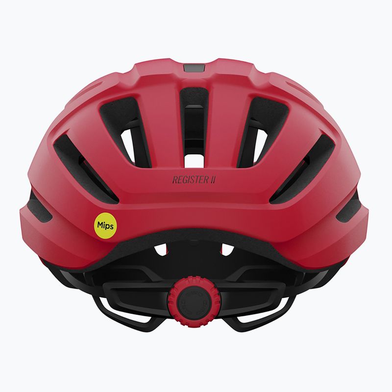 Giro Register II Integrated MIPS matt leuchtend rot/weiß Fahrradhelm 8