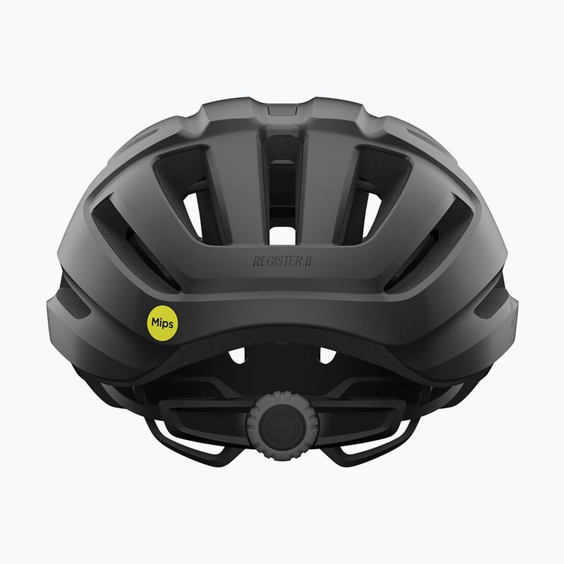 Fahrradhelm Kinder Giro Register II Integrated MIPS matte black/white 3