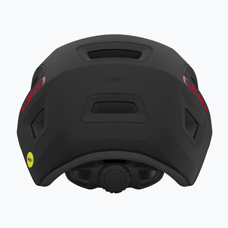 Fahrradhelm Kinder Giro Scamp II matte black/red 3