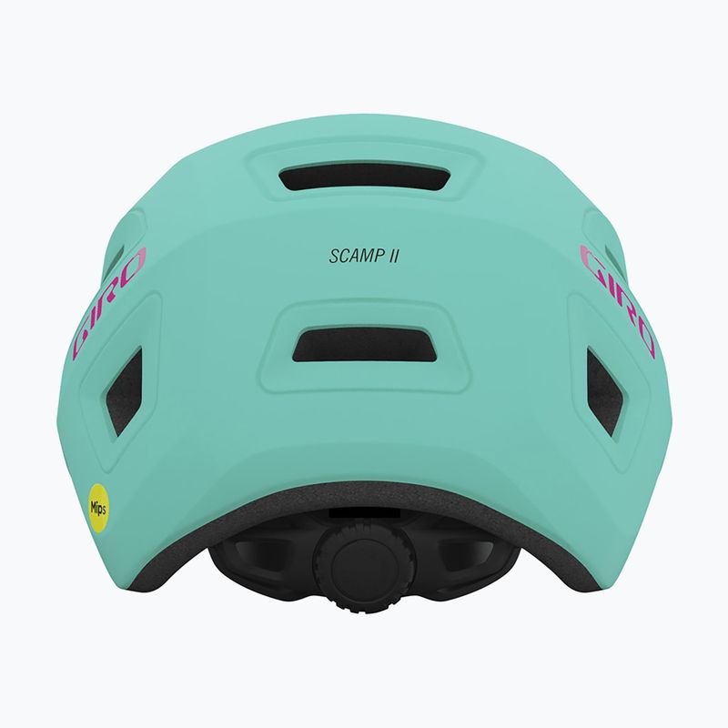 Fahrradhelm Kinder Giro Scamp II matte screaming teal/bright pink 3