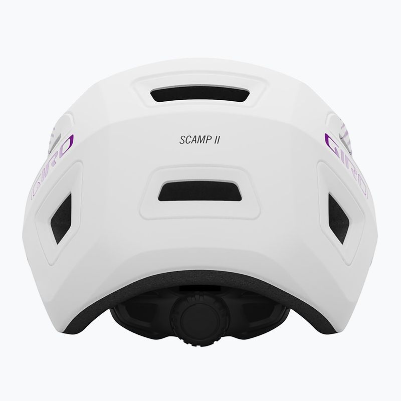 Giro Scamp II matt lila Türme Kinder Fahrradhelm 3
