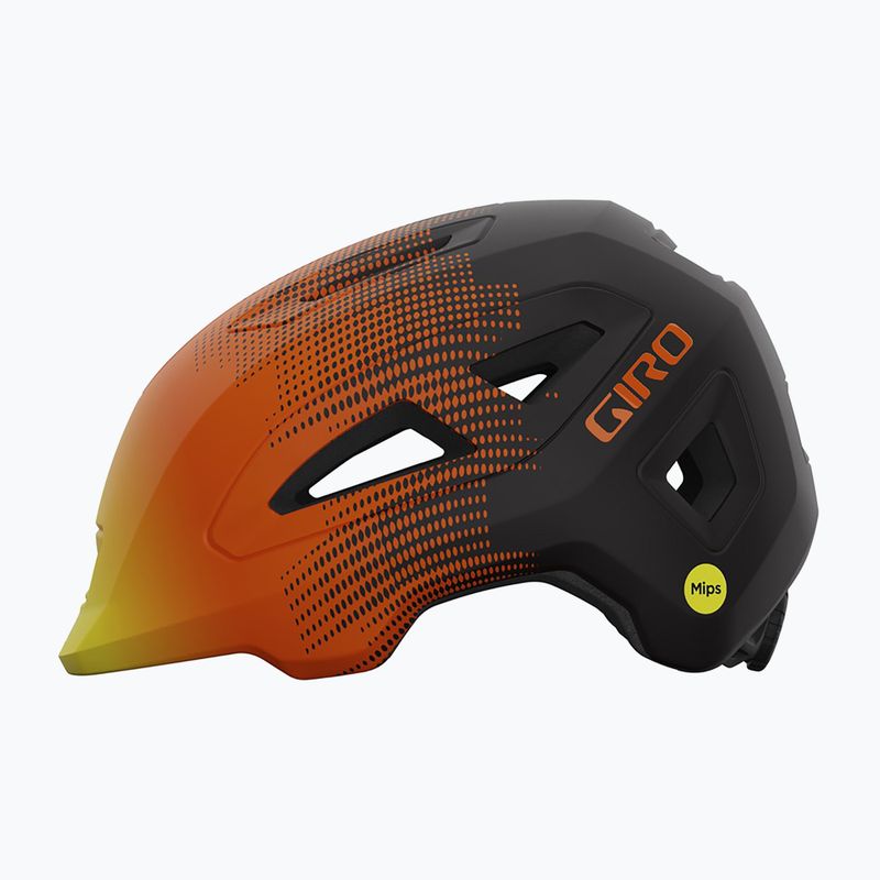 Fahrradhelm Kinder Giro Scamp II Integrated MIPS matte orange towers 2