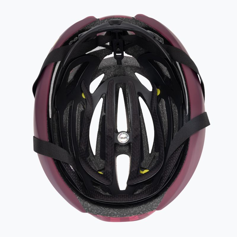 Fahrradhelm Giro Syntax Integrated MIPS matte dark cherry towers 5
