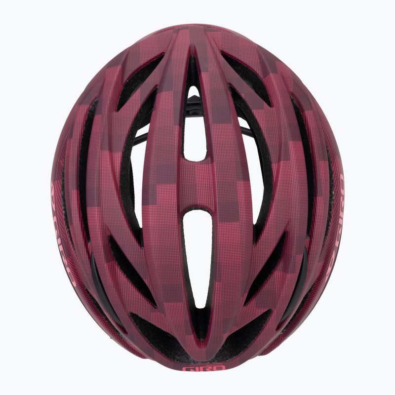 Fahrradhelm Giro Syntax Integrated MIPS matte dark cherry towers 6