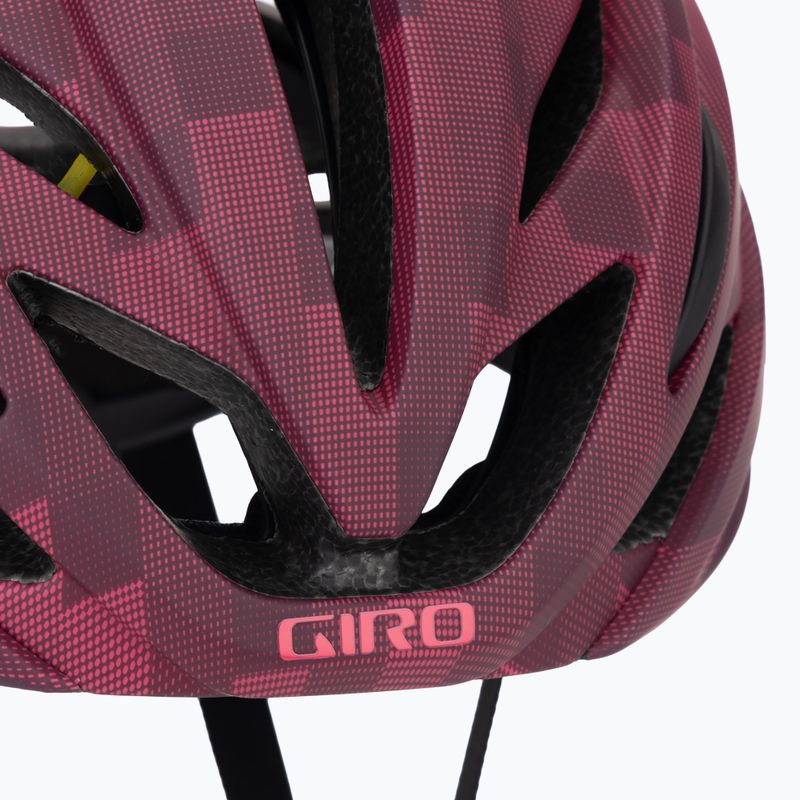 Fahrradhelm Giro Syntax Integrated MIPS matte dark cherry towers 8