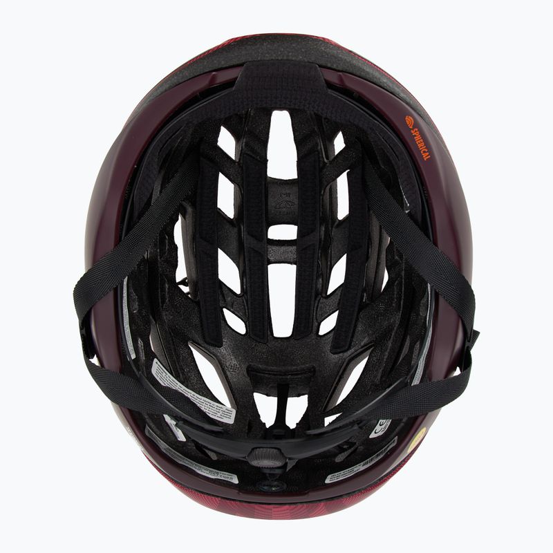 Giro Helios Spherical MIPS matte dunkle Kirsche Türme Fahrradhelm 6