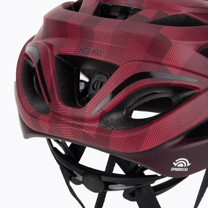 Giro Helios Spherical MIPS matte dunkle Kirsche Türme Fahrradhelm 7