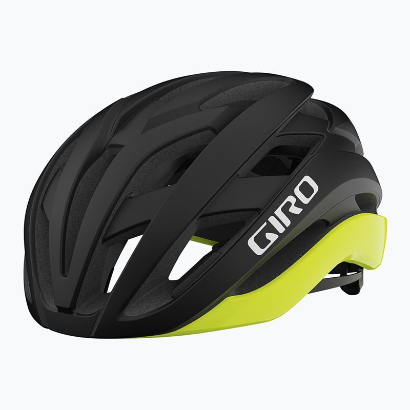 Giro Cielo MIPS Fahrradhelm mattschwarz/hellgelb