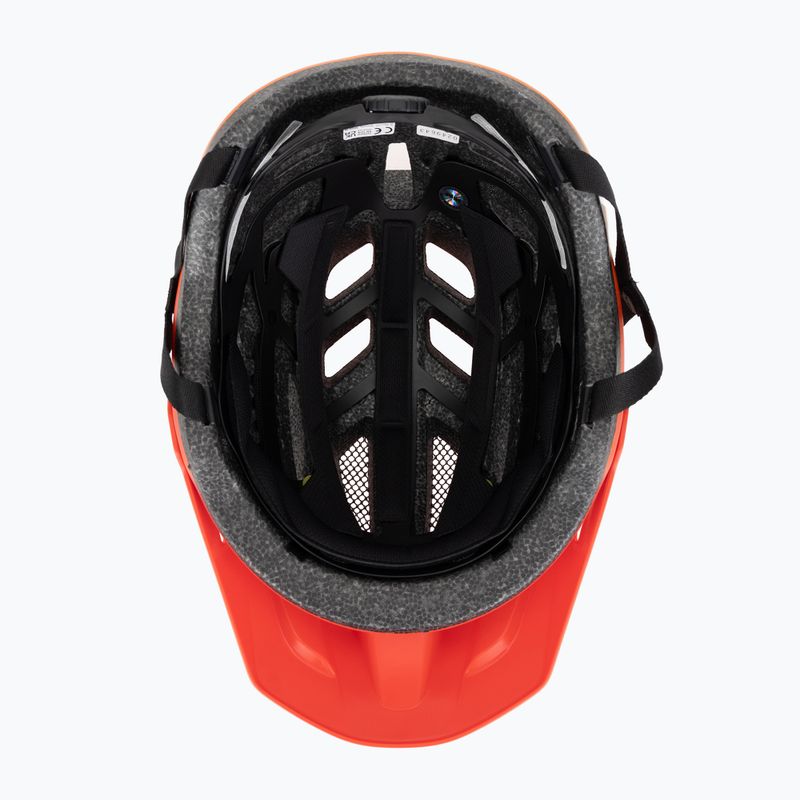 Fahrradhelm Kinder Giro Fixture II Integrated MIPS matte red fade 5